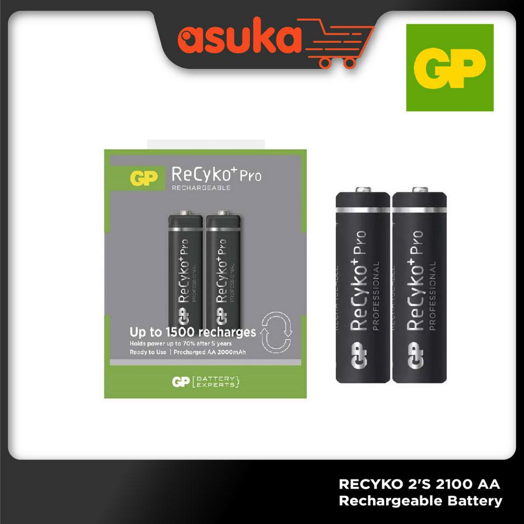 GP RECYKO 2pcs 2100 AA Rechargeable Battery (GPRHC212E002)