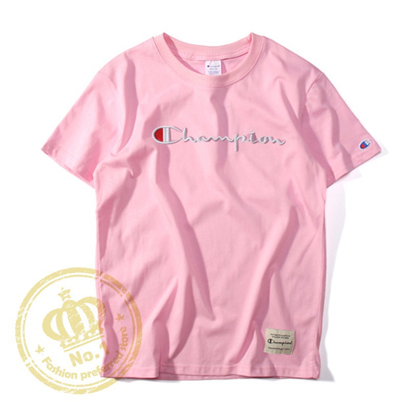 baby pink champion shirt