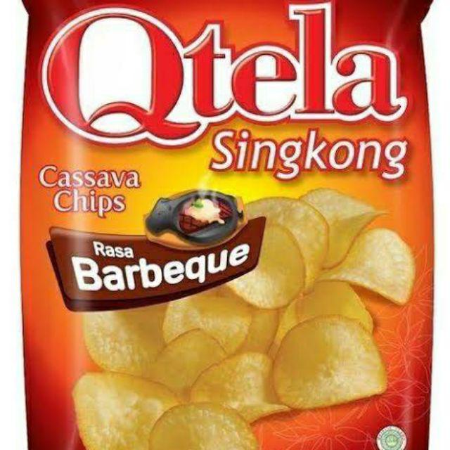 Qtela Cassava Original Barbecue Balado 60 Gr Shopee Malaysia