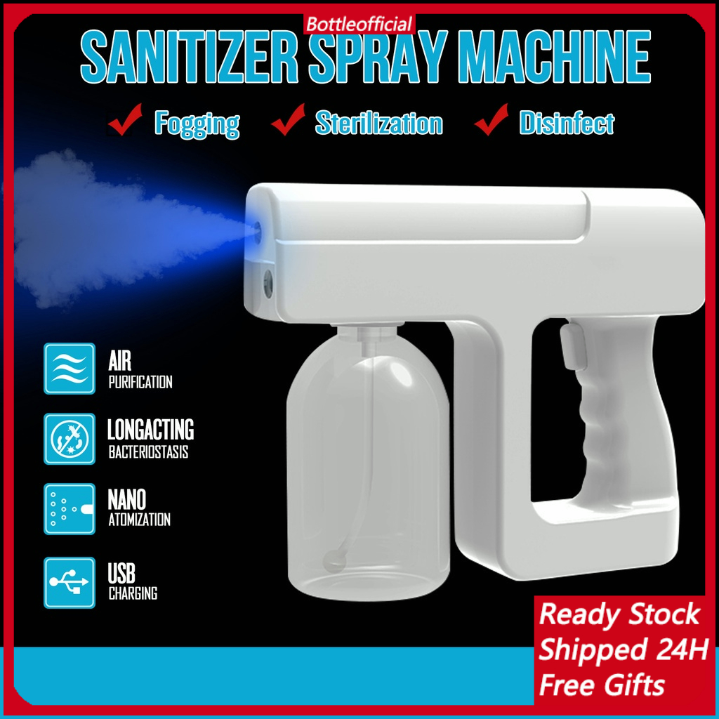 Fogging Machine Sanitizer Nano Blue Light Atomizer spray Disinfection