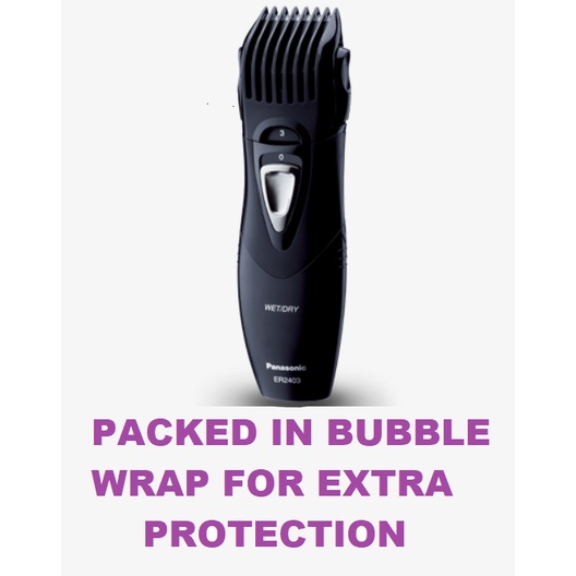 Panasonic Wet And Dry Bread Trimmer Hair Clipper ER2403 (Black Colour