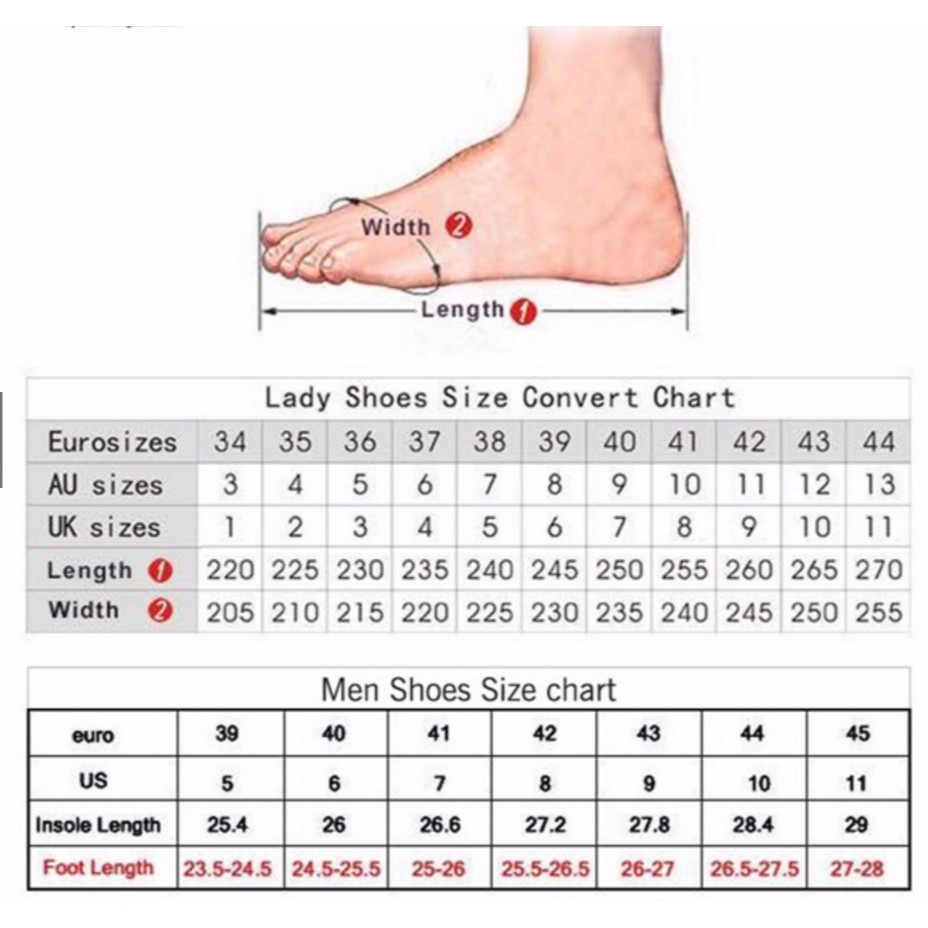 size 42 in women's shoes