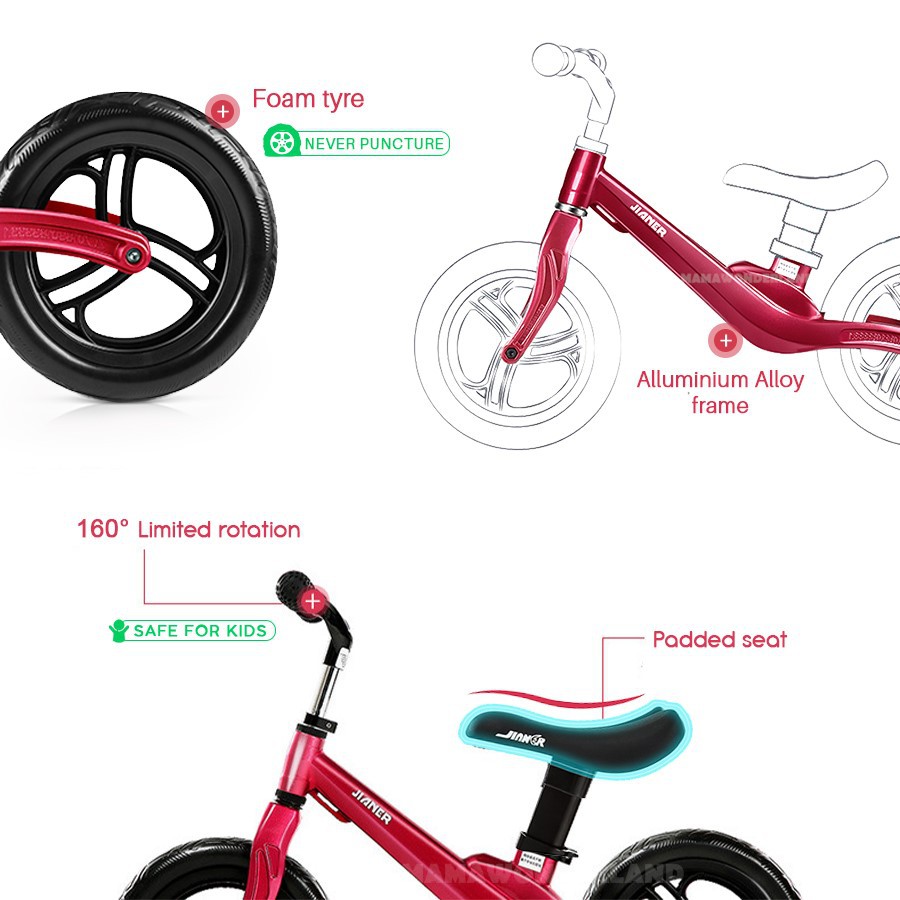 runners junior push bicycle