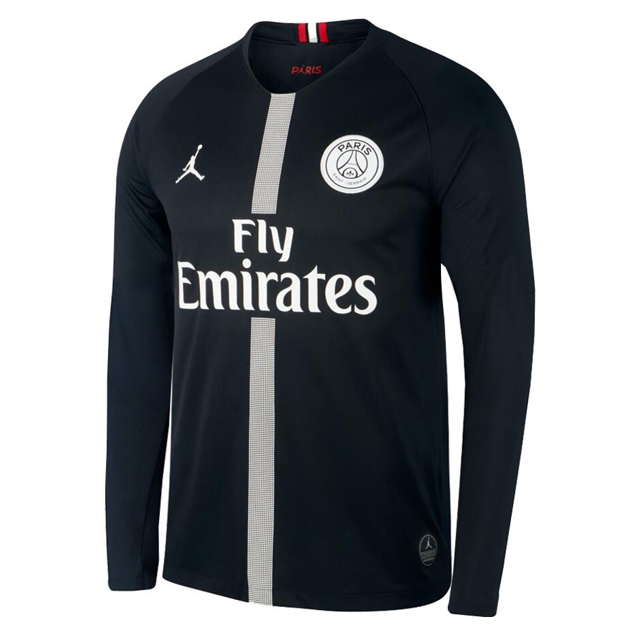 psg black jordan jersey