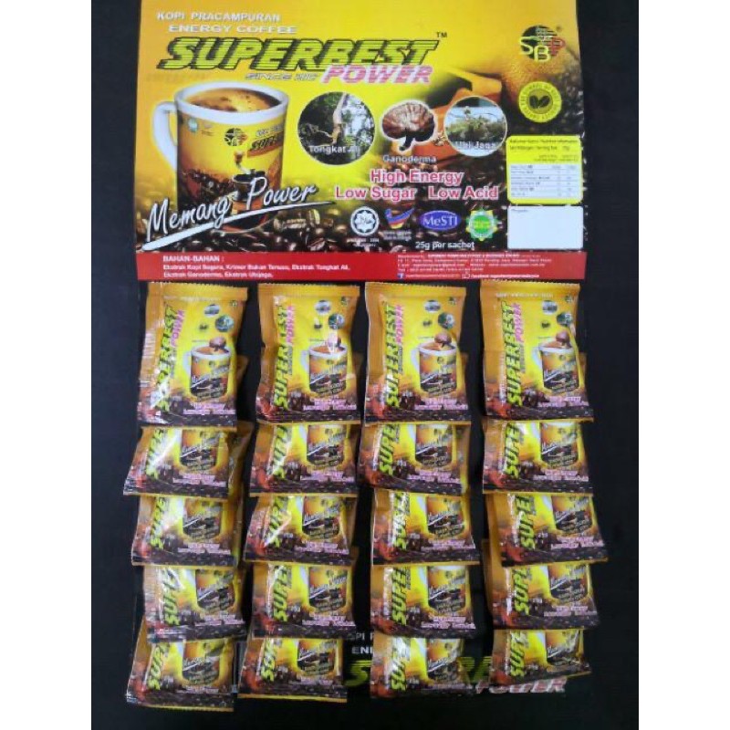 Kopi Superbest Power box /ppn