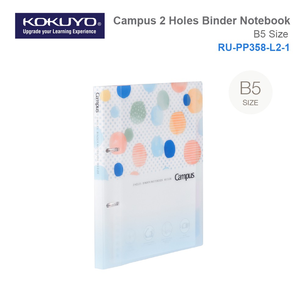 Limited Edition] Kokuyo Campus Holes Binder Notebook B5/A4 Shopee  Malaysia