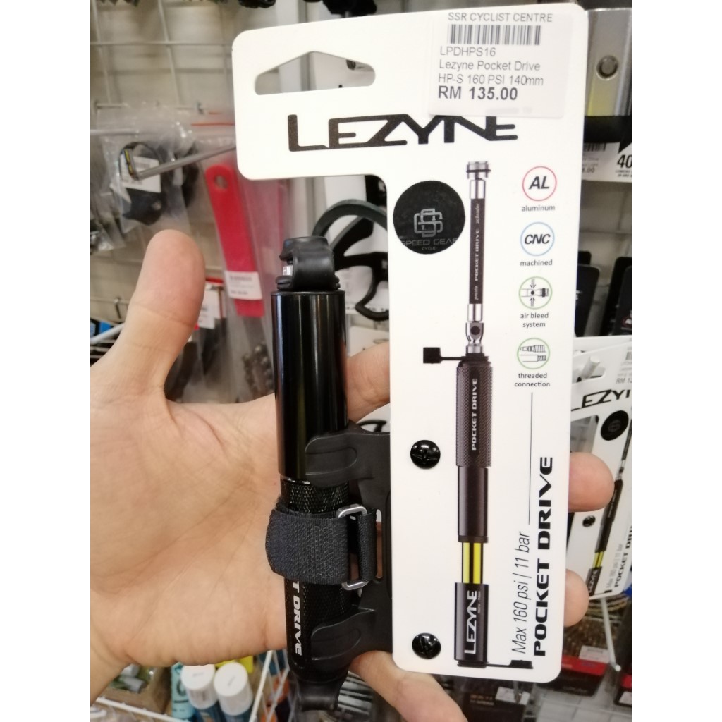 lezyne bicycle pump