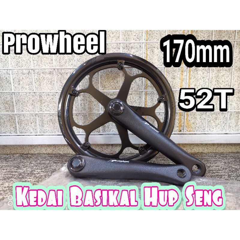 crank prowheel single 52t