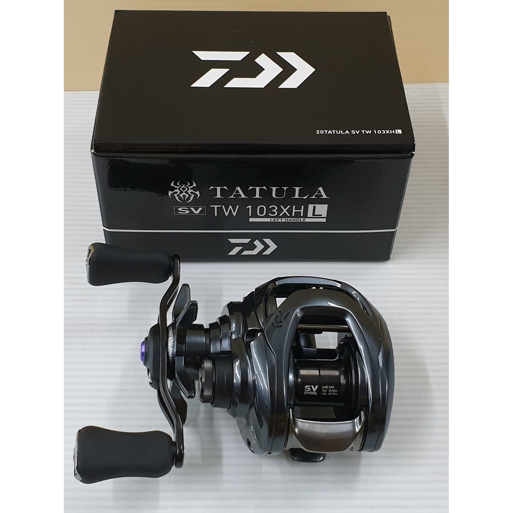43 割引ブラック系定番 ダイワ タトゥーラsv Tw 103xhl リール フィッシングブラック系 Www Fidakenya Org