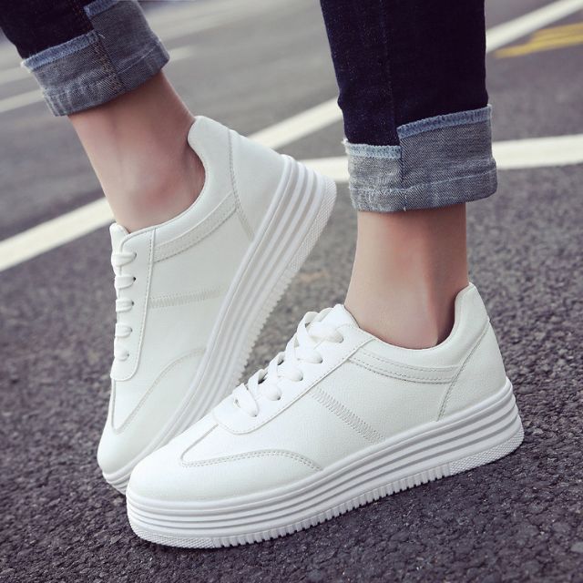 white shoes cute
