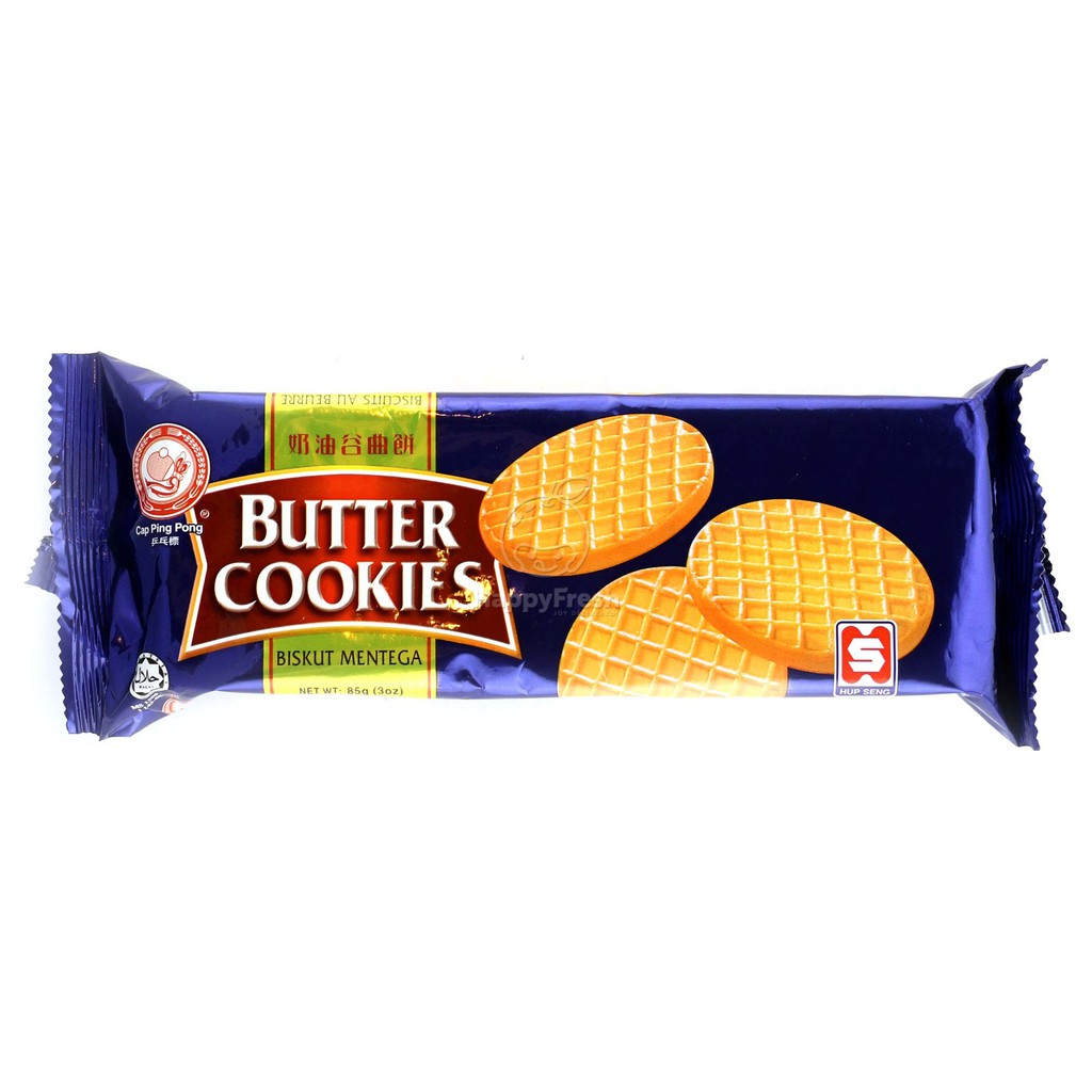 Butter Cookies Hup Seng 85g | Shopee Malaysia