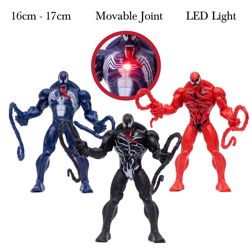black venom action figure