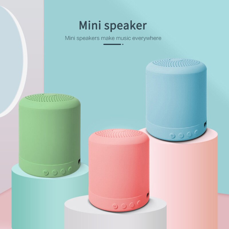 Wireless Small Speaker HiFi Surround Sound Music Player Bluetooth