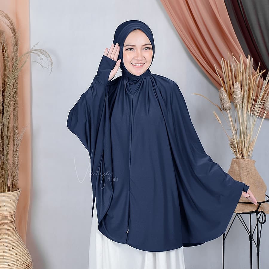 Khania Latest Arm Khimar Syari / Hijab Jumbo / Hijab Syari Niqab ...