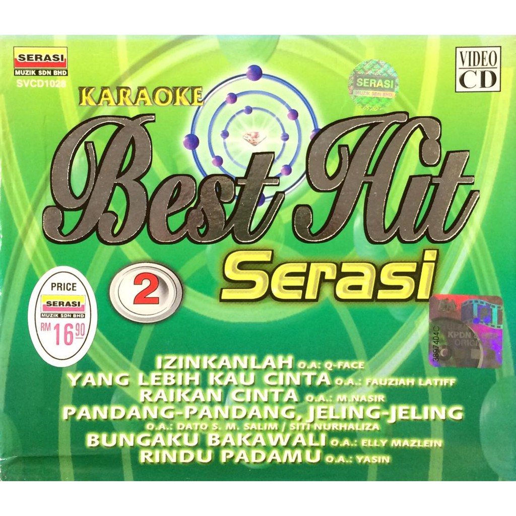 Best Hit Serasi 2 Vcd Karaoke Shopee Malaysia