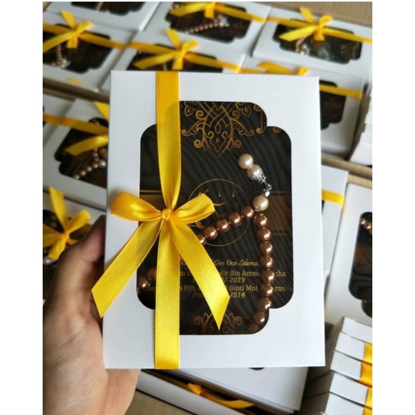 Yasin Ready Yassin Set Cetakan Nama Box Yassin Borong Gift Yasin Bajet Murah Aqiqah Hadiah Perkahwinan Tasbih Shopee Malaysia