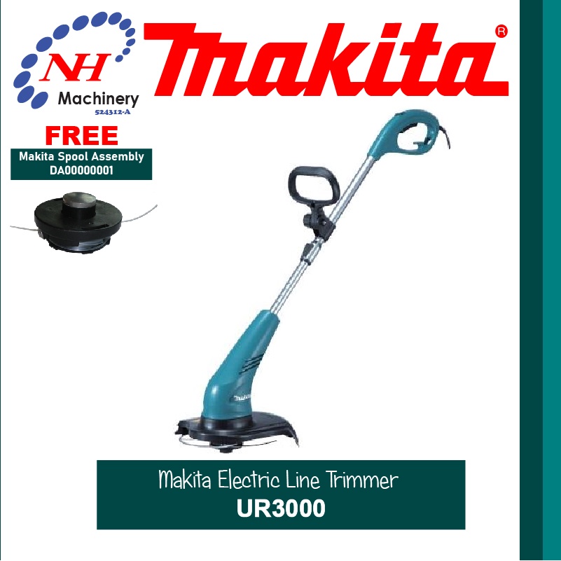 Incubus lineair Tijdreeksen Makita UR3000 - [300mm (11-3/4″)] Electric Line Trimmer | Shopee Malaysia