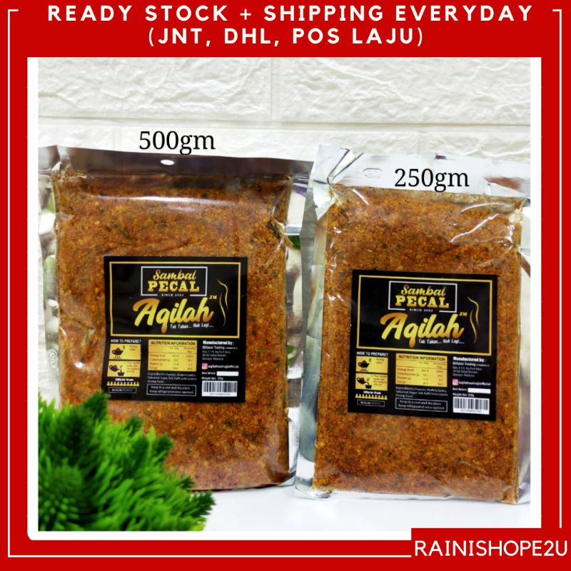 Kuah Kacang Sambal Pecal Aqilah [ready Stock] Shopee Malaysia