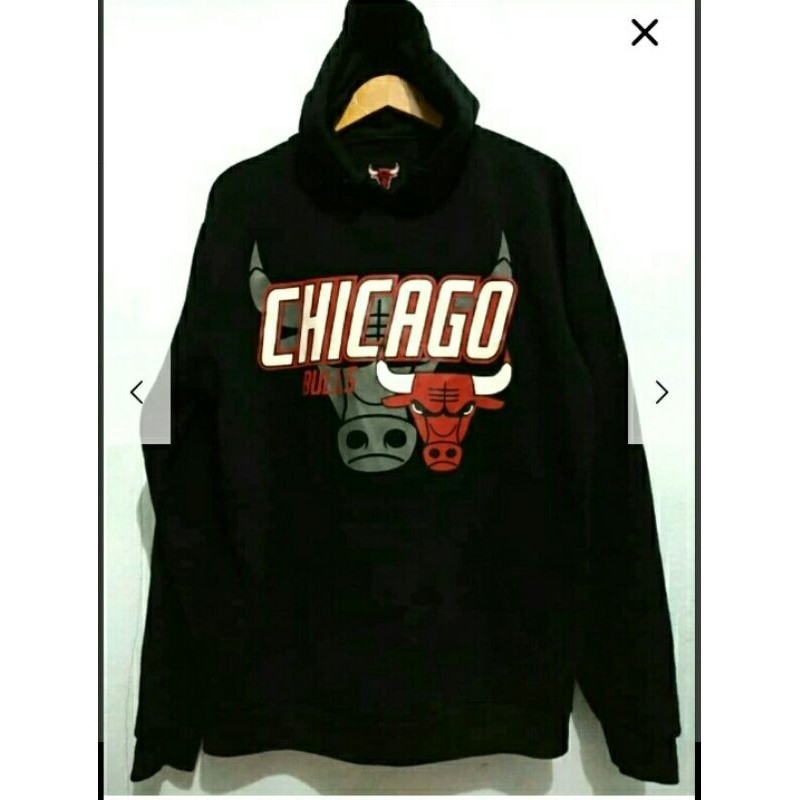 Chicago Bulls Big Logo Hoodie Sweatshirt