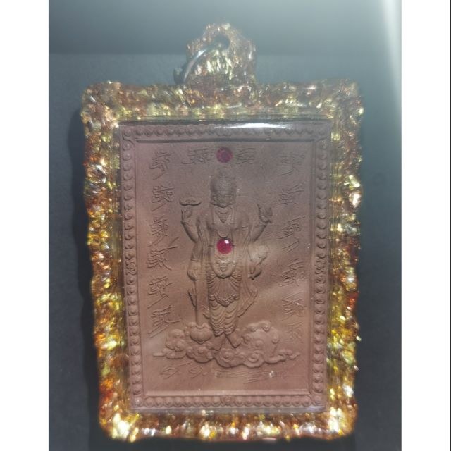 Kruba Krissana Temple Narai 天神 Ruby 6 金符管 小象牙神 Ac Somwang Sign Yant 3d 防水壳thailand Amulet 99 泰国佛牌