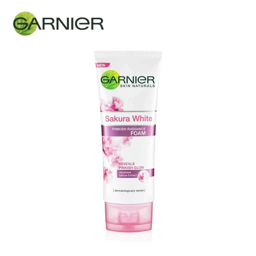 Garnier Sakura White Pinkish Radiance Gentle Cleansing Foam 100ml