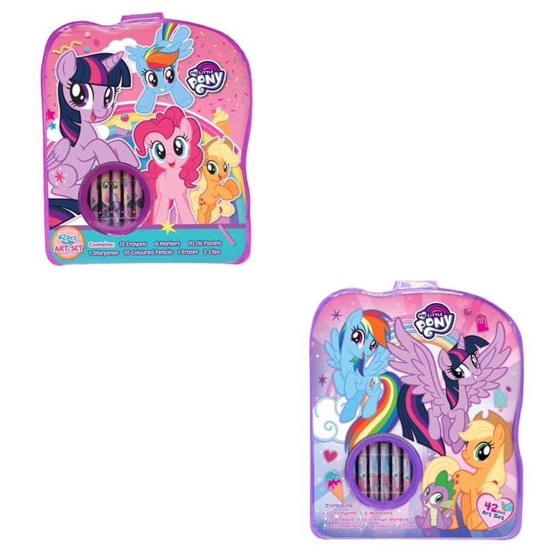 My Little Pony 42pcs Colouring Art Set | Shopee Malaysia