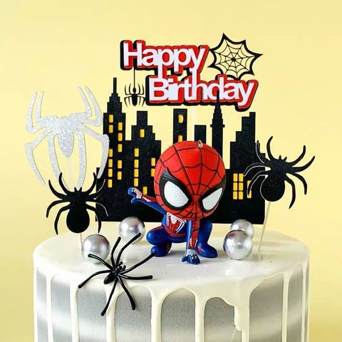 Buy Imochi 蜘蛛侠蛋糕摆件插件spiderman Cake Topper Seetracker Malaysia