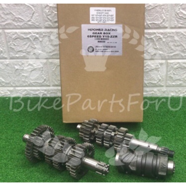 Y15 / LC135 5S / FZ150I Racing gearbox gear box 6speed/6th kit (hipower
