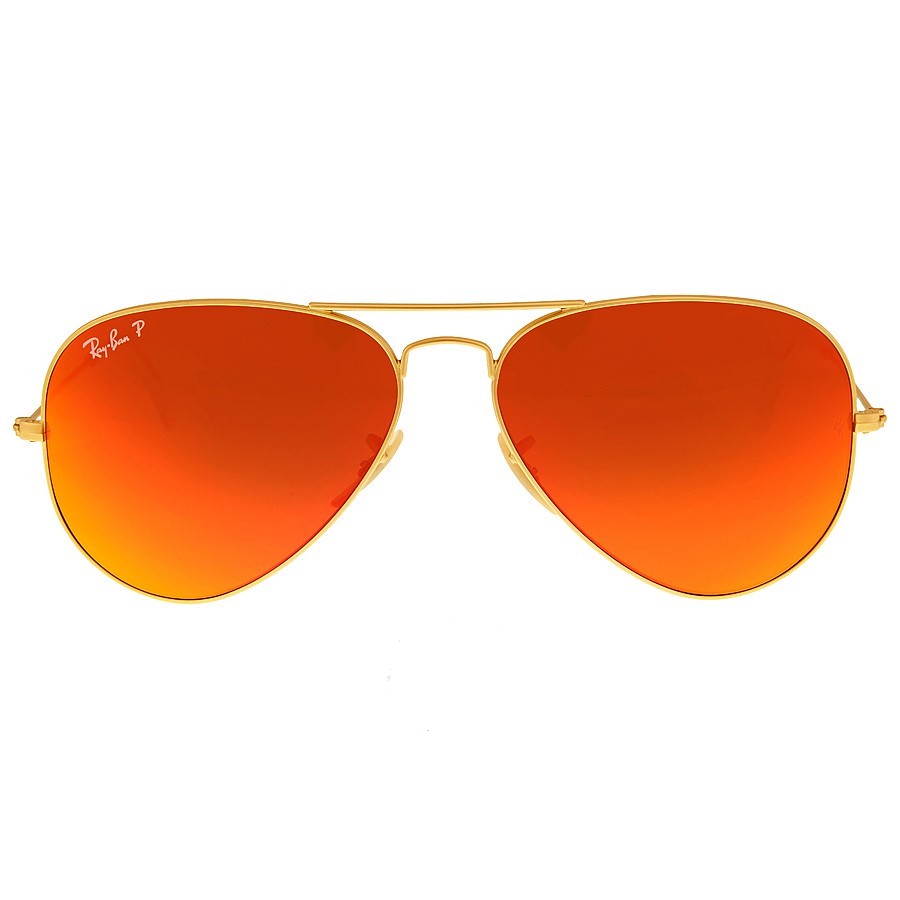 Ray Ban Aviator Flash Polarized Orange Flash Sunglasses Rb3025 112 4d Shopee Malaysia