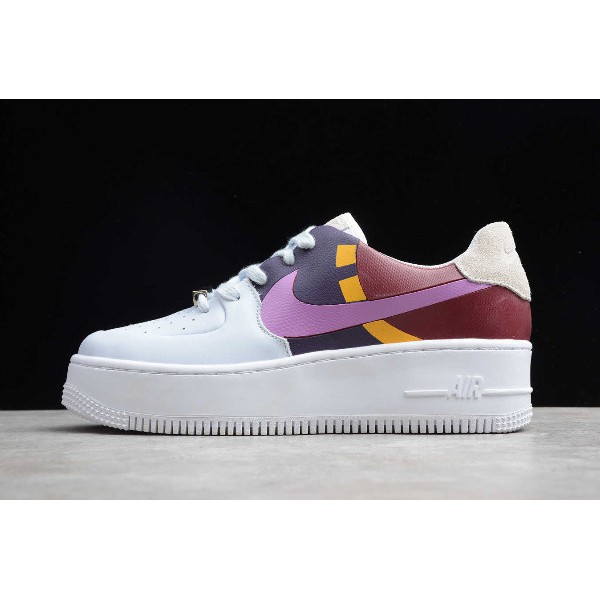 WMNS Nike Air Force 1 Sage Low Football Grey/Dark Orchid BV1976-003 | Malaysia