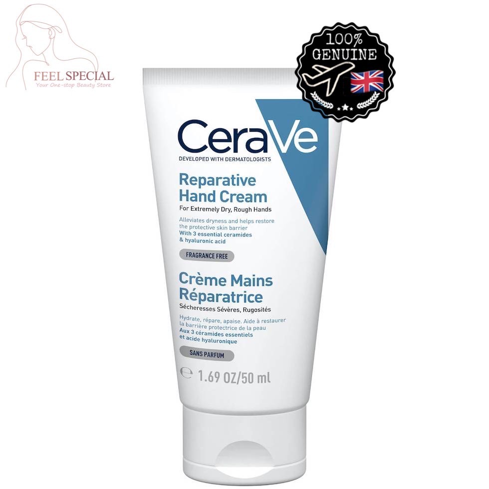 cerave soothing and repairing hand cream 50ml