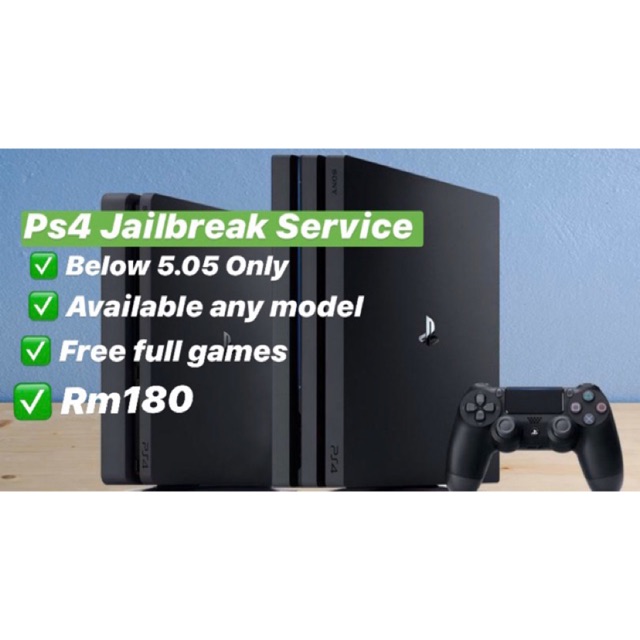 Service Jailbreak For Ps4 Below 5.05 Shopee Malaysia