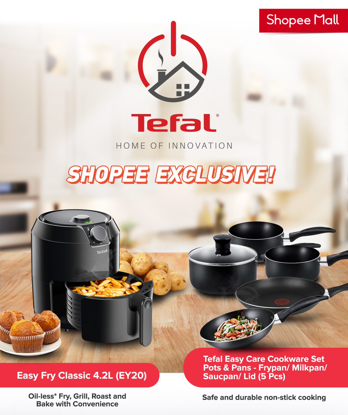 Tefal Malaysia Official Store Online Shop Shopee Malaysia