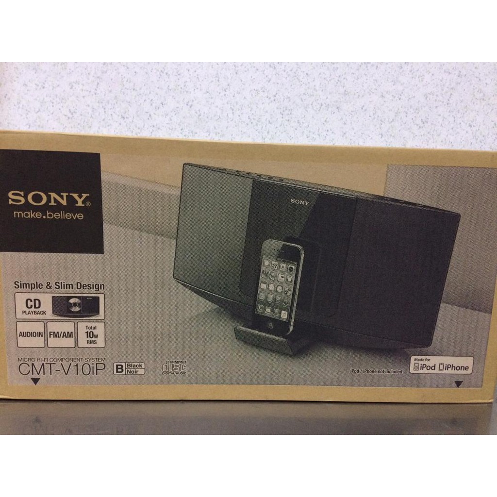 sony ipod dock stereo