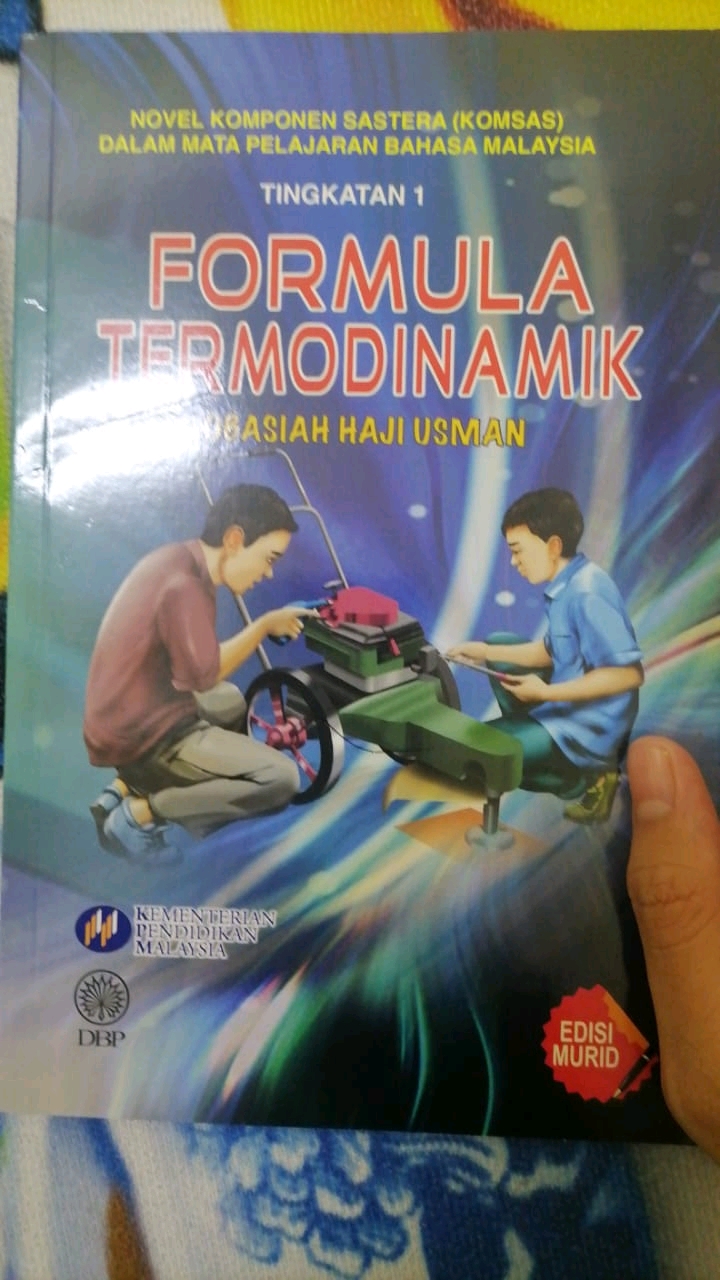 Dbp Buku Teks Komsas Formula Termodinamik Tingkatan 1 Shopee Malaysia