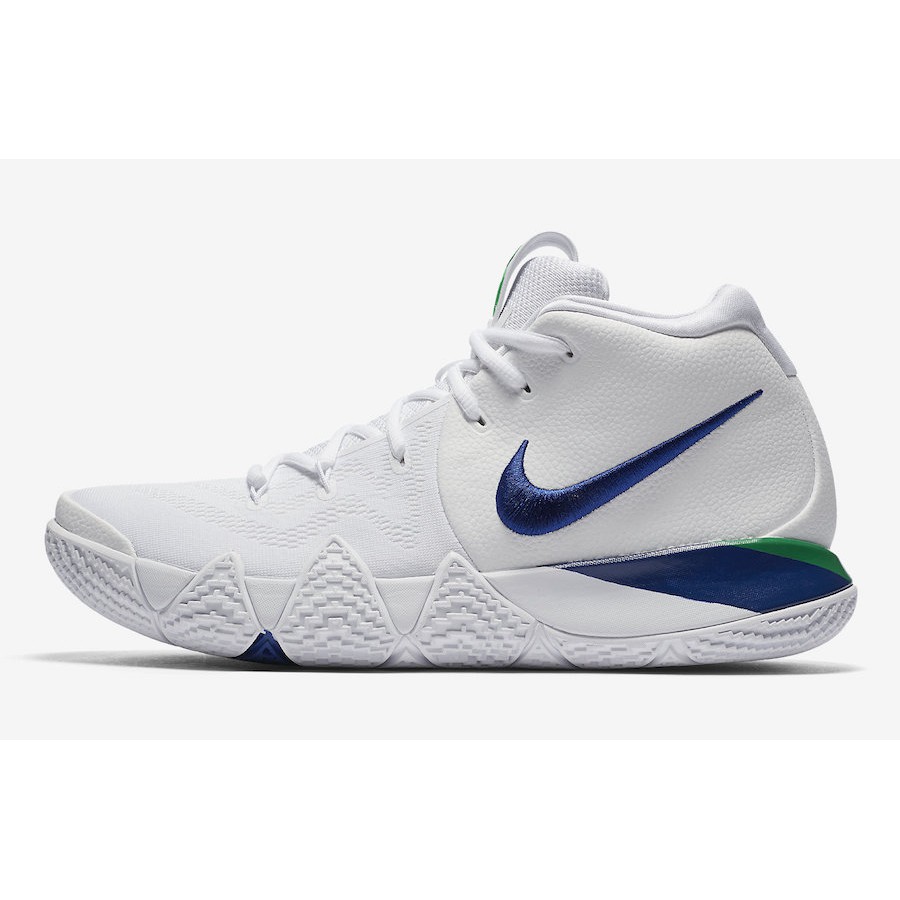 kyrie 4 grey and white
