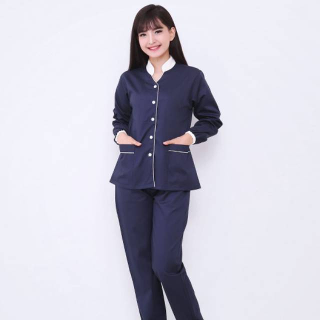 Baby Sitter Scarlett Navy Uniforms / Nurse Uniforms / Baby Sitter