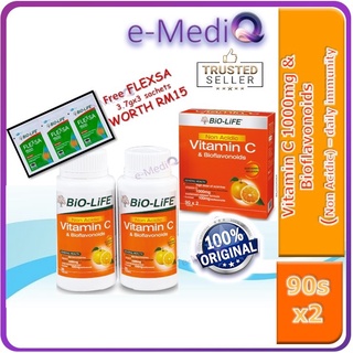 **FREE FLEXSA!!** BIO-LIFE Non Acidic Vitamin C & Bioflavonoids ...