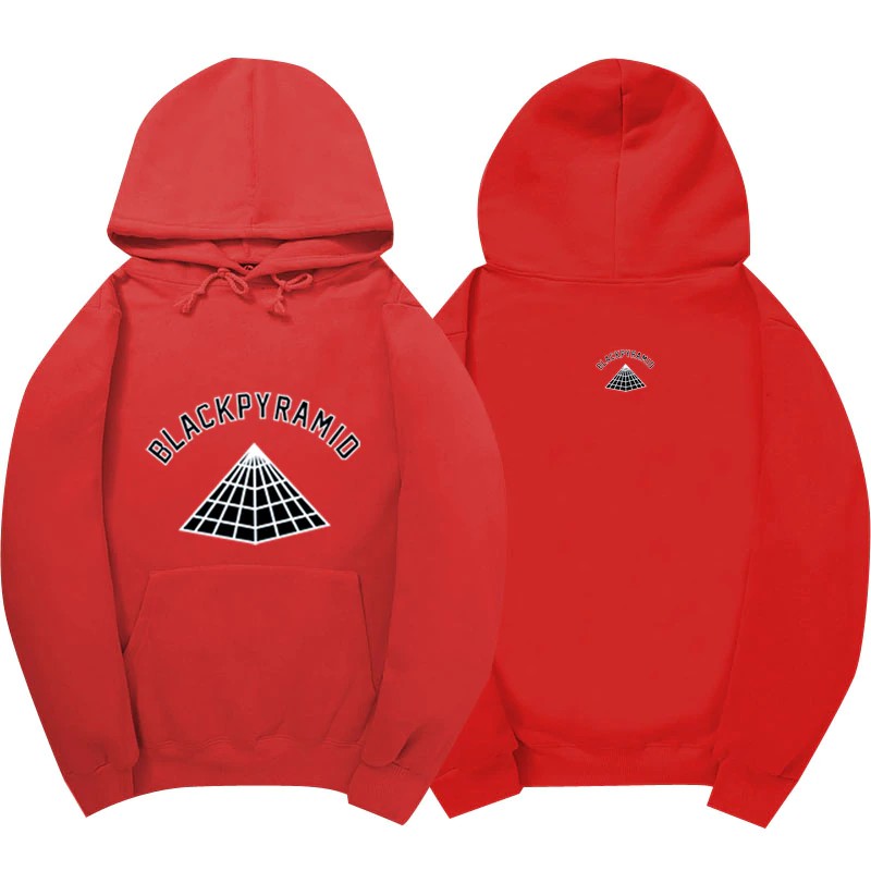 black pyramid hoodie womens