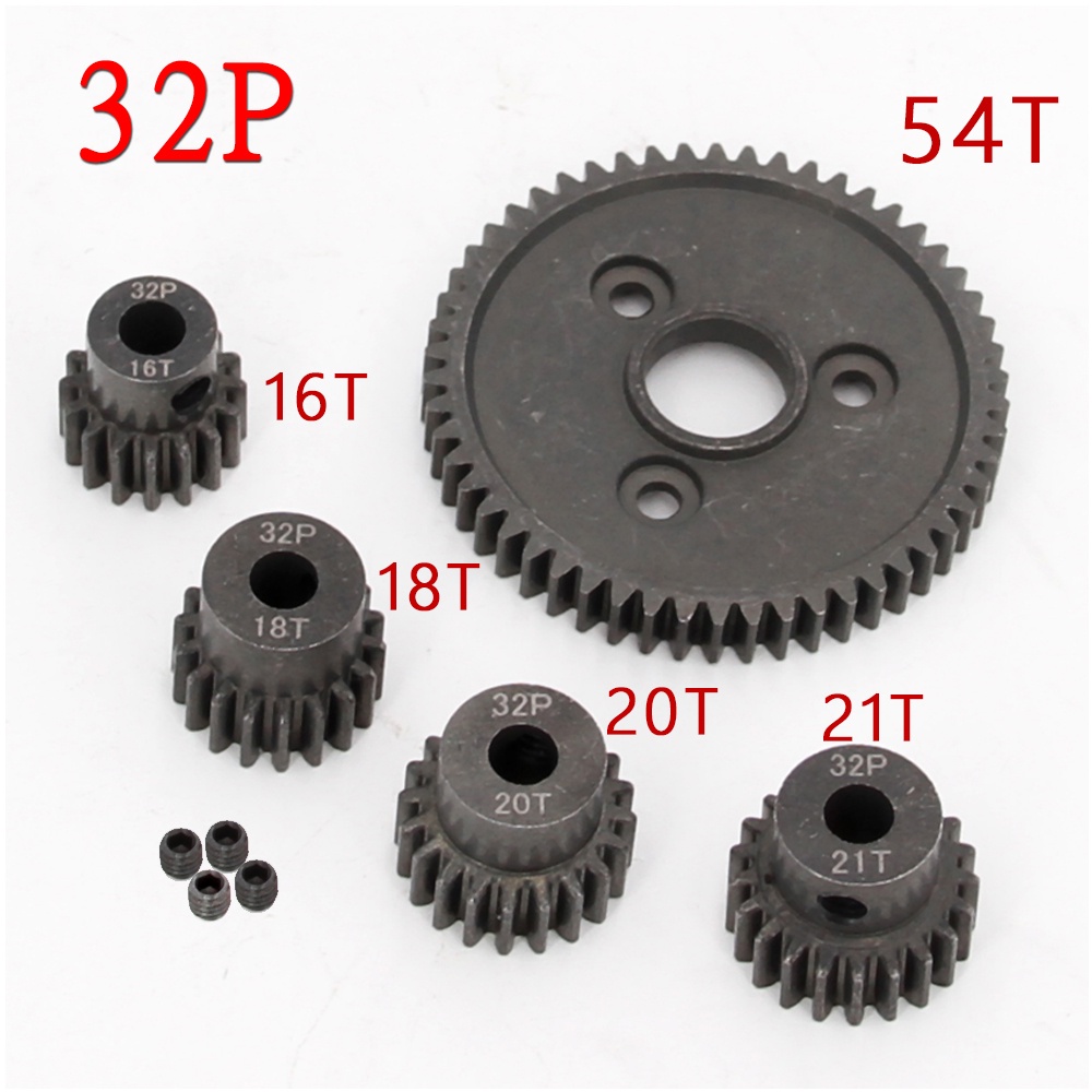 32p-steel-metal-spur-gear-54t-15t-17t-19t-motor-pinion-gears-for