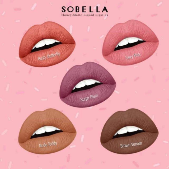 Sales With Freegift Sobella Lipmatte 5 0 Lipstick Shopee Malaysia