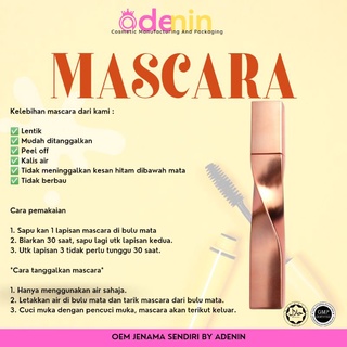 Buy Kosmetik Jenama Sendiri Maskara Seetracker Malaysia