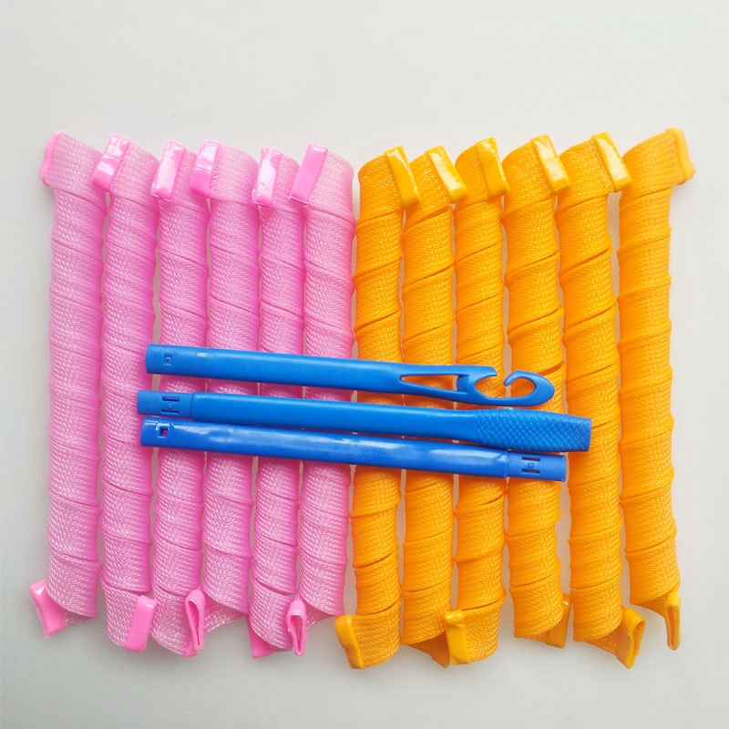 plastic hair rollers