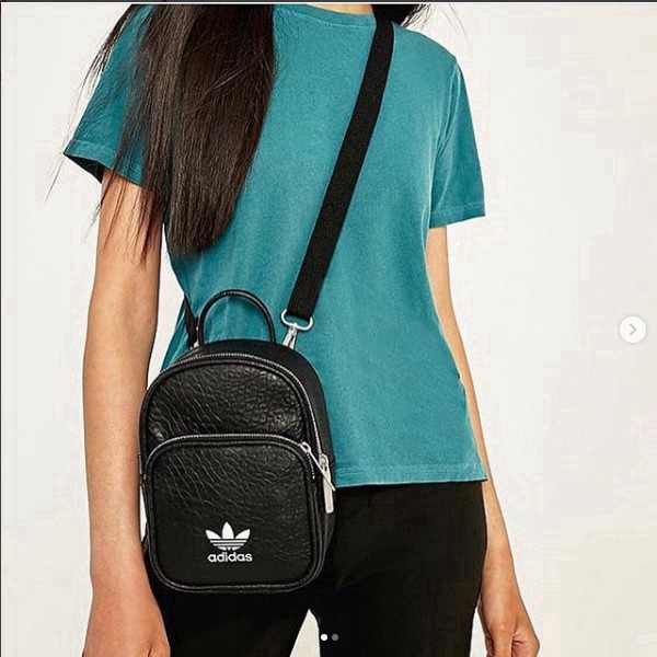 adidas mini leather backpack