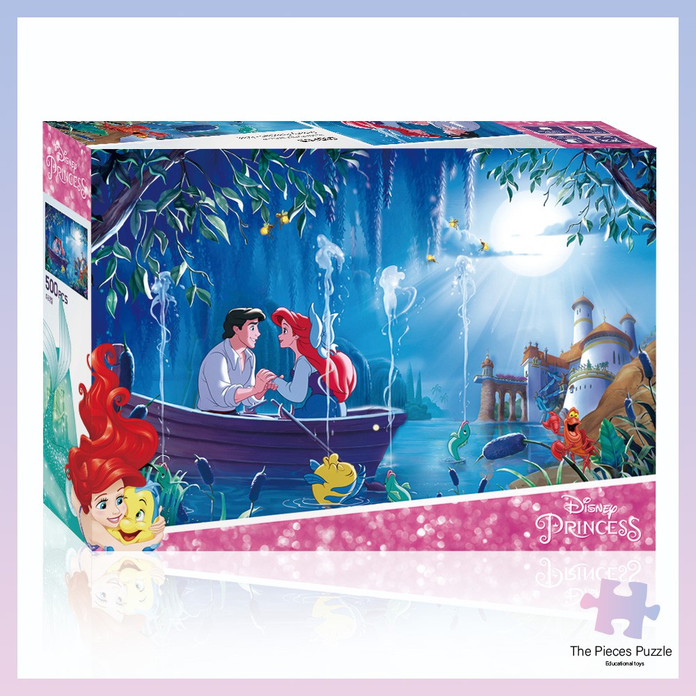 Disney 500 Pieces Jigsaw Puzzle The Little Mermaid Ariel Shopee Malaysia