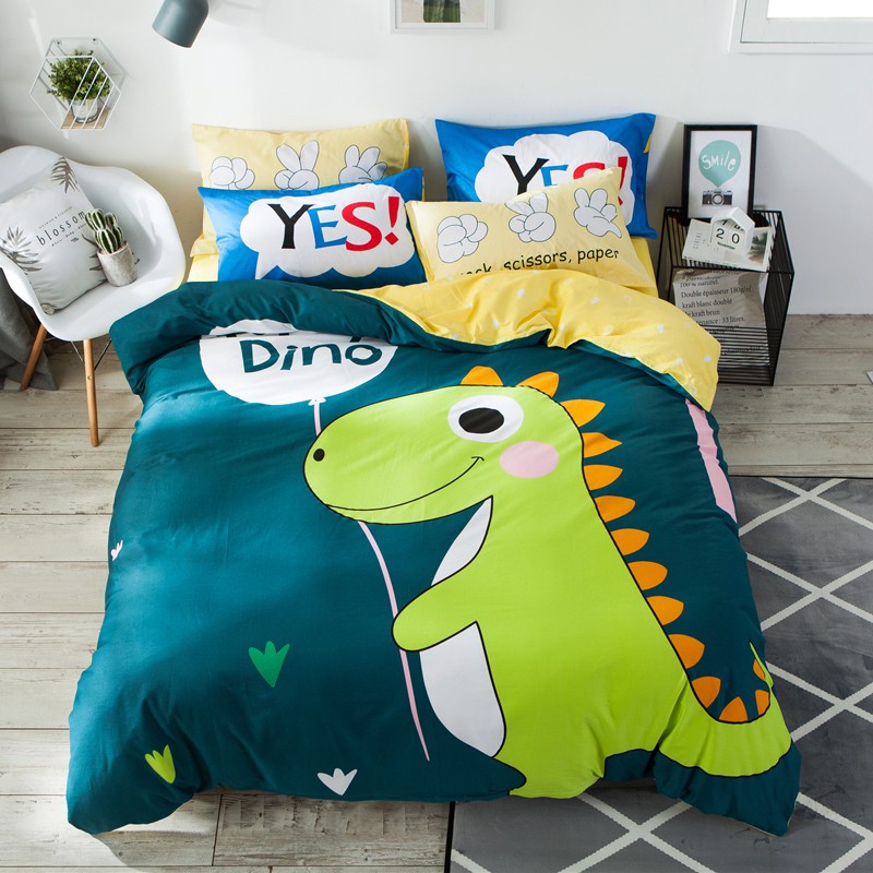 dinosaur boy bedding