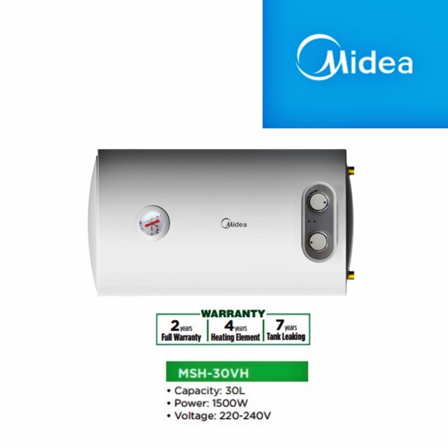 [FEELGOOD] Midea Storage Water heater MSH30VH(30L) Shopee Malaysia