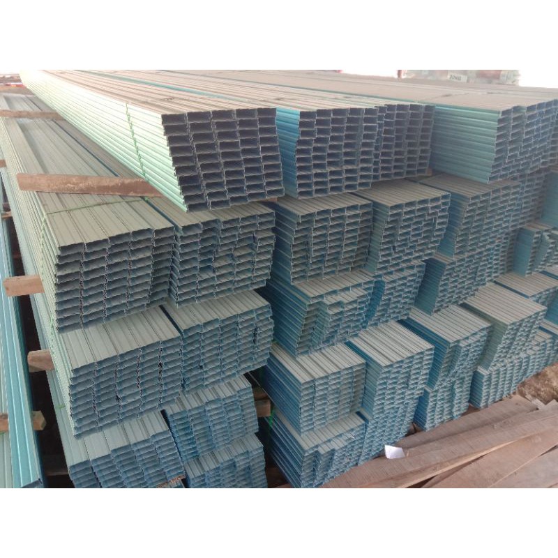 Rangka Bumbung Besi 135mm Batten Csection Biru Shopee Malaysia