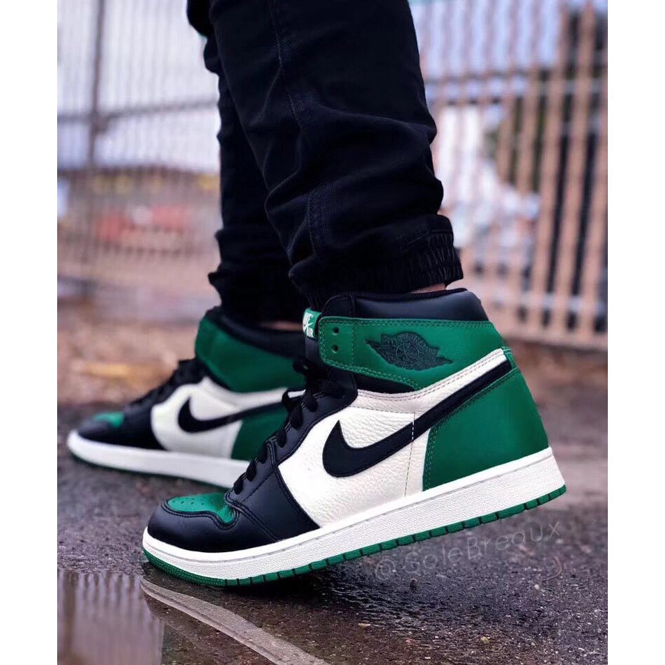 aj1 green toe