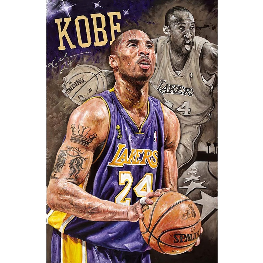 Kobe Bryant - A3 Frame Or A3 Poster | Shopee Malaysia